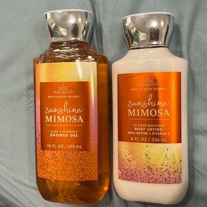Bath and Body Works Sunshine Mimosa Bundle